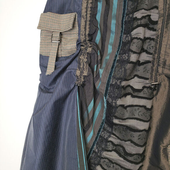 Lan Vie New With Tags Rare unique Lagenlook 2 Piece Blazer, Skirt‎ Set Size 12 - Picture 7 of 11